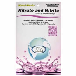 nitrat och nitrit test av vatten