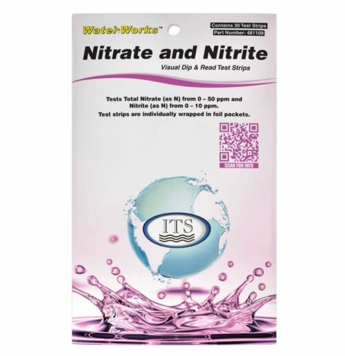 nitrat och nitrit test av vatten